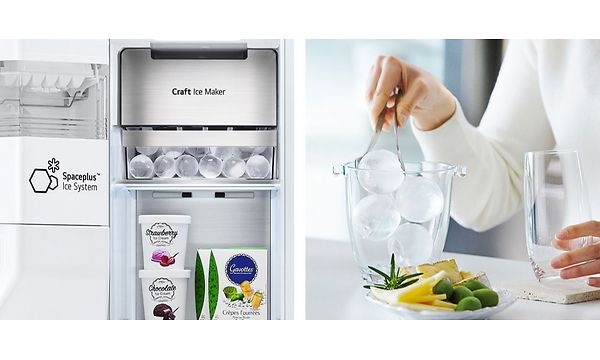 LG - Craft Ice™ tekee suuria, pyöreitä jääpaloja