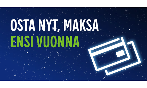 osta nyt, maksa myöhemmin