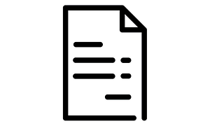Mustavalkoinen Lasku-logo