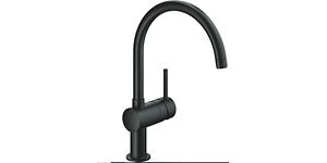 Musta Grohe-keittiöhana