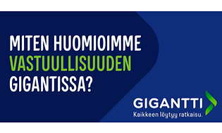 Miten huomioimme vastuullisuuden gigantissa