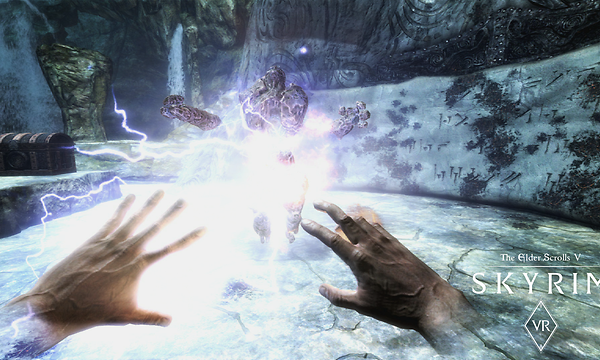 Gaming - VR-pelaaminen - Skyrim VR -kuvakaappaus