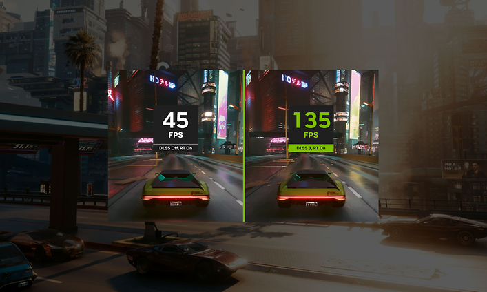 Nvidia DLSS 3 tekoälykiihdytetty suorituskyky