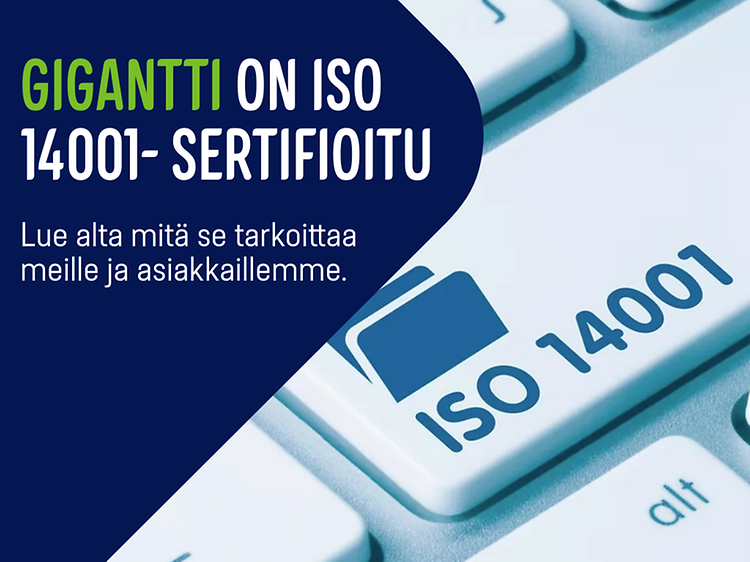 Mitä ISO 14001 sertifikaatti merkitsee