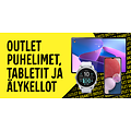 Outlet puhelimet tabletit ja älykellot