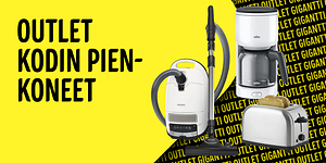 Outlet kodin pienkoneet