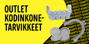 Outlet kodinkonetarvikkeet