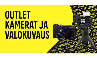 Outlet kamerat ja valokuvaus