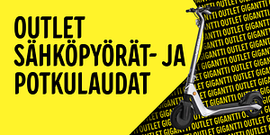 Outlet sähköpyörät ja potkulaudat