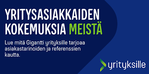 Yritysasiakkaidemme kokemuksia meistä