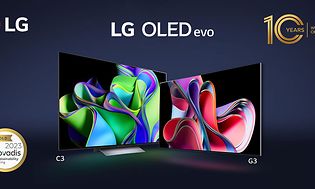 LG OLED evo -banneri Ecovadis-tunnustuksella ja 10 vuotta OLED -televisioiden ykkösenä
