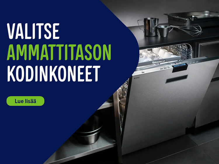 Ammattitason kodinkoneet (2)