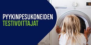 Pyykinpesukoneiden testivoittajat