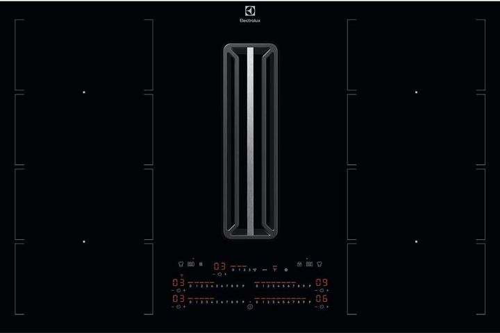 Tuotekuva - Electrolux ComboHob induktiotaso liesituulettimella HHOF875S 