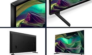Sony X85L TV:n muotoilu