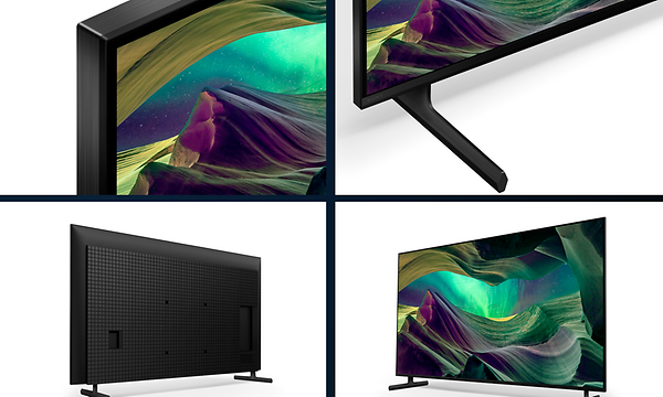 Sony X85L TV:n muotoilu