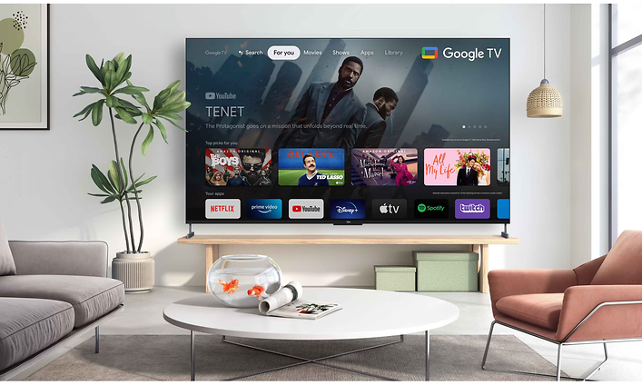 Smart-TV olohuoneessa