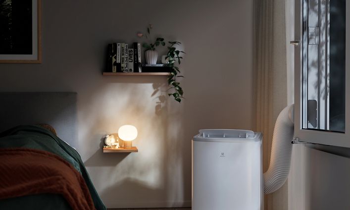 Sisäilma - Electrolux-ilmastointilaite makuuhuoneessa