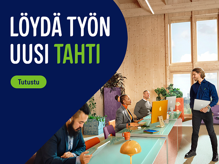 Applen tuotteiden avulla tehokkaasti yhteistyötä tekevä tiimi