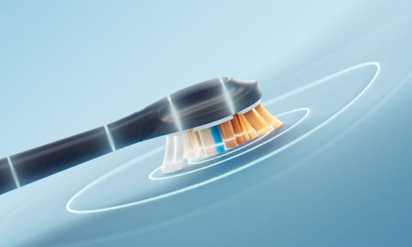 Kuvituskuva  Philips Sonicare -sähköhammasharjasta SenseIQ-tekniikalla