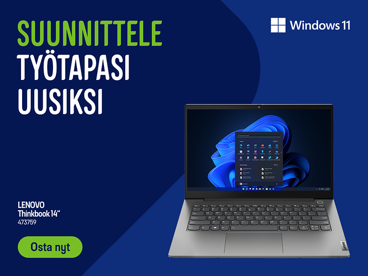 Windows 11 - suunnittele työtapasi uusiksi
