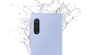 Xperia 10 V -älypuhelimella on IP6568-luokitus veden- ja pölynhylkivyydessä