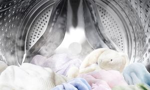 Samsung WW11BB534CAES4 -pyykinpesukone ja sen Hygiene Steam -ohjelma - Hygieenistä höyrypuhdistusta