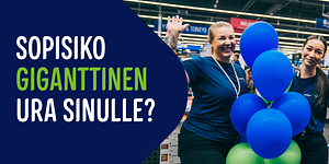 sopisiko giganttinen ura sinulle