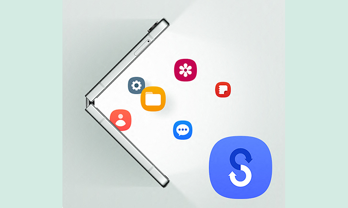 Samsung Galaxy Z Flip5 ja Smart Switch