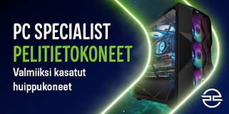 PCSpecialist pelikoneet