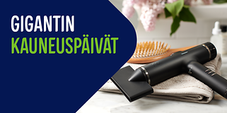 Gigantin kauneuspäivät -banneri - Teaserkuva