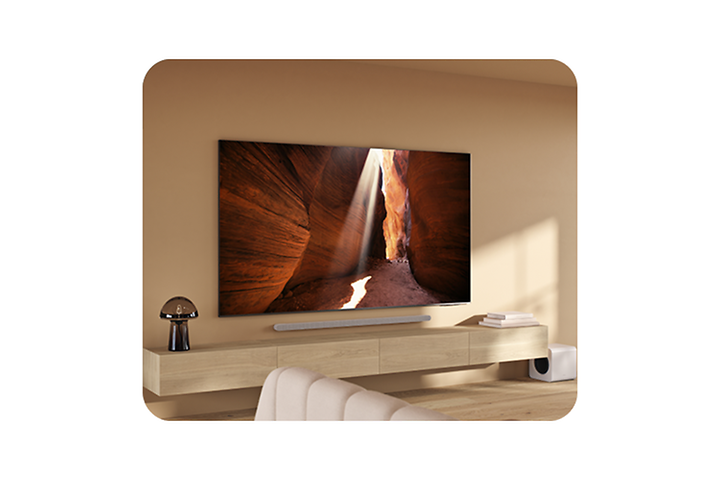 Samsung-televisiot, -projektorit ja -soundbarit