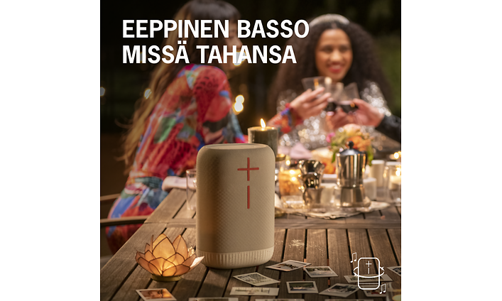 Ultimate Ears EPICBOOM - Kannettava Bluetooth-kaiutin ja Epic bass