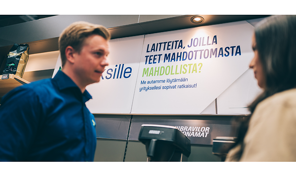 Yritysasiakas ja yritysmyyjä - etsitkö laitteita joilla teet mahdottomasta mahdollisen