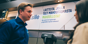 Yritysasiakas ja yritysmyyjä - etsitkö laitteita joilla teet mahdottomasta mahdollisen