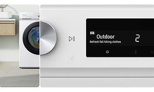 Samsung-pesukone AI control -toiminnolla