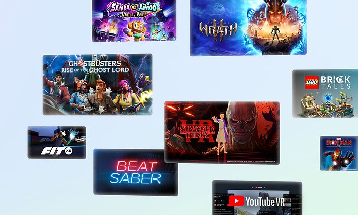 Meta - Meta Quest 3 - yli 500 immersiivistä elämystä