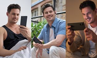 Pitkäkestoinen akku: Sony Xperia 5 V -älypuhelin