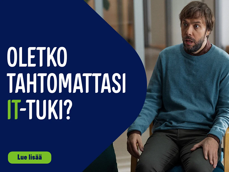 Oletko tahtomattasi yrityksesi it tuki