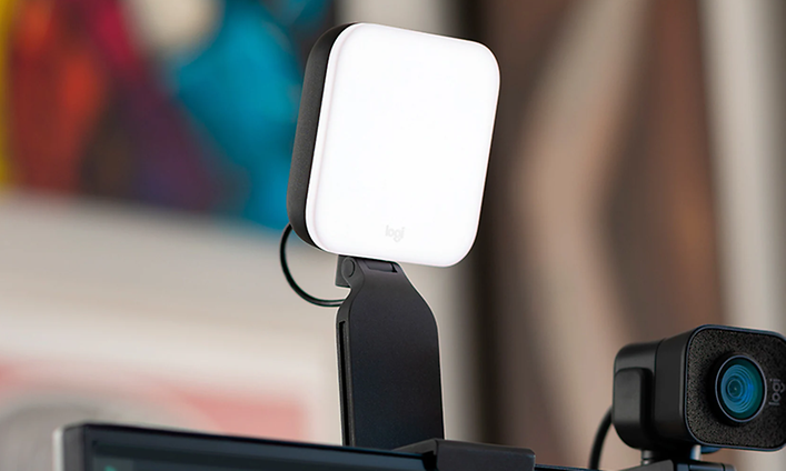 Tietokoneet- PC - Tarvitsemasi tietokonetarvikkeet - Logitech litra glow -videovalaistus