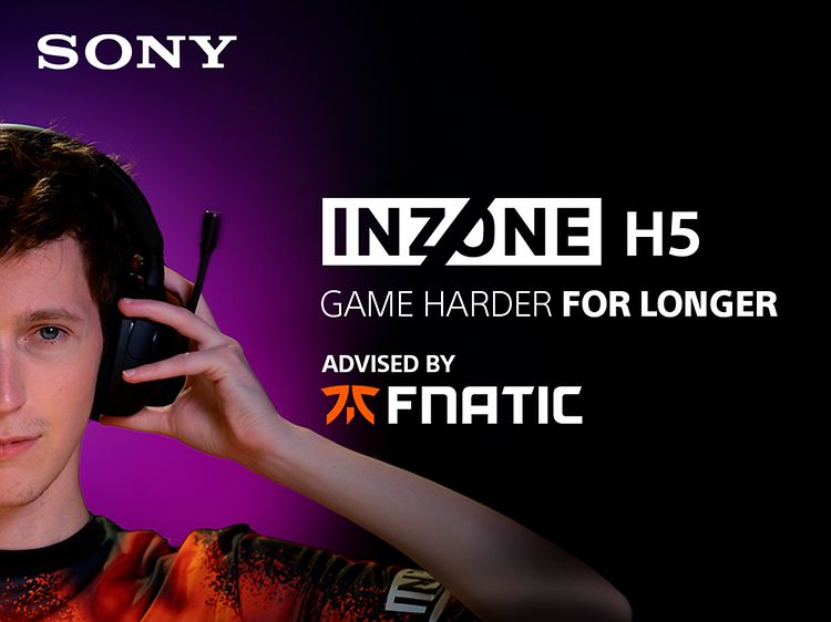 Sony INZONE H5 langattomat pelikuulokkeet -yläbanneri