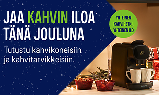 Gigantin kahvipäivät: tutustu kahvikoneisiin ja kahvitarvikkeisiin