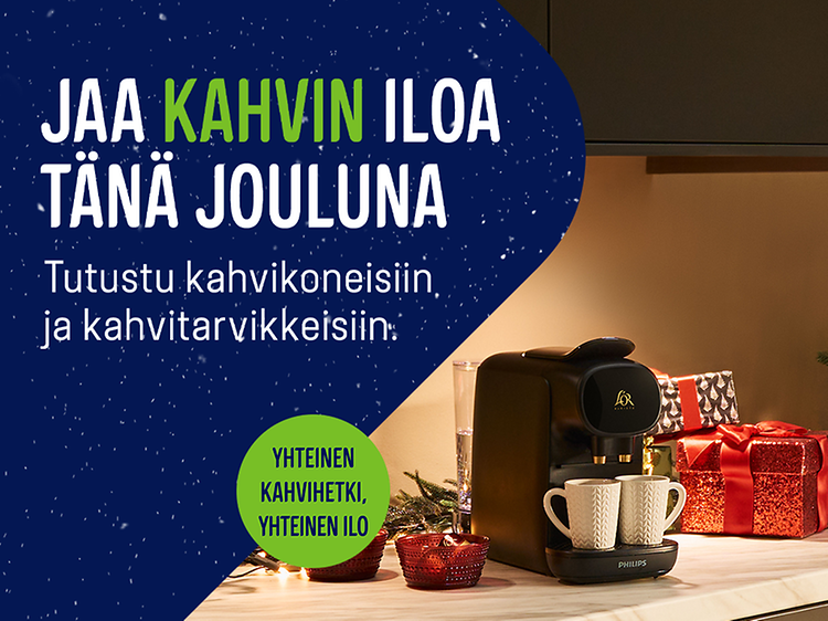 Gigantin Kahvipäivät: jaa kahvin iloa tänä jouluna