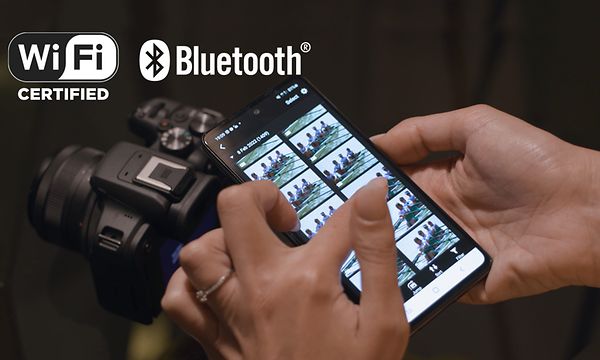 Canon EOS R10 - WiFi ja Bluetooth