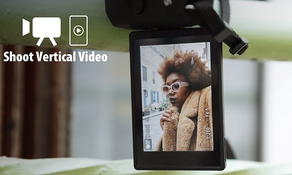 Canon EOS R10 - vertikaalivideot