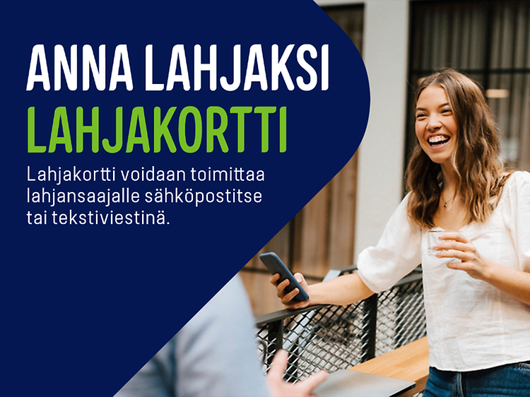 Anna lahjaksi Gigantin lahjakortti