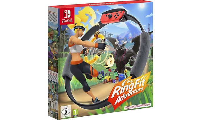 Nintendo Ring Fit Adventure -pelin tuotekuva