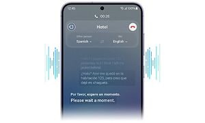 Galaxy S24 -älypuhelimen Live Translate -toiminto