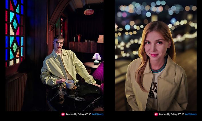 Samsung Galaxy A55 tallentaa upeita valokuvia myös haastavissa valaistusolosuhteissa