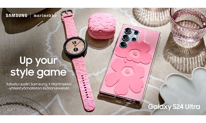 Samsung x Marimekko -lisätarvikekokoelma